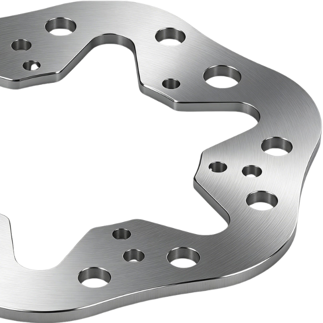 Luma Auto Parts 235mm Vented Brake Rotor with Six-Point Star Cutout for Go-Kart and Micro Sprint Use - Image 3