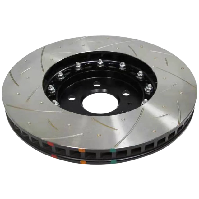 Luma Auto Parts Pair of Cast Iron Front Brake Rotors 390x36mm, Drilled Wave-Edge Discs - Image 3
